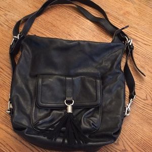 Black Express Backpack Purse